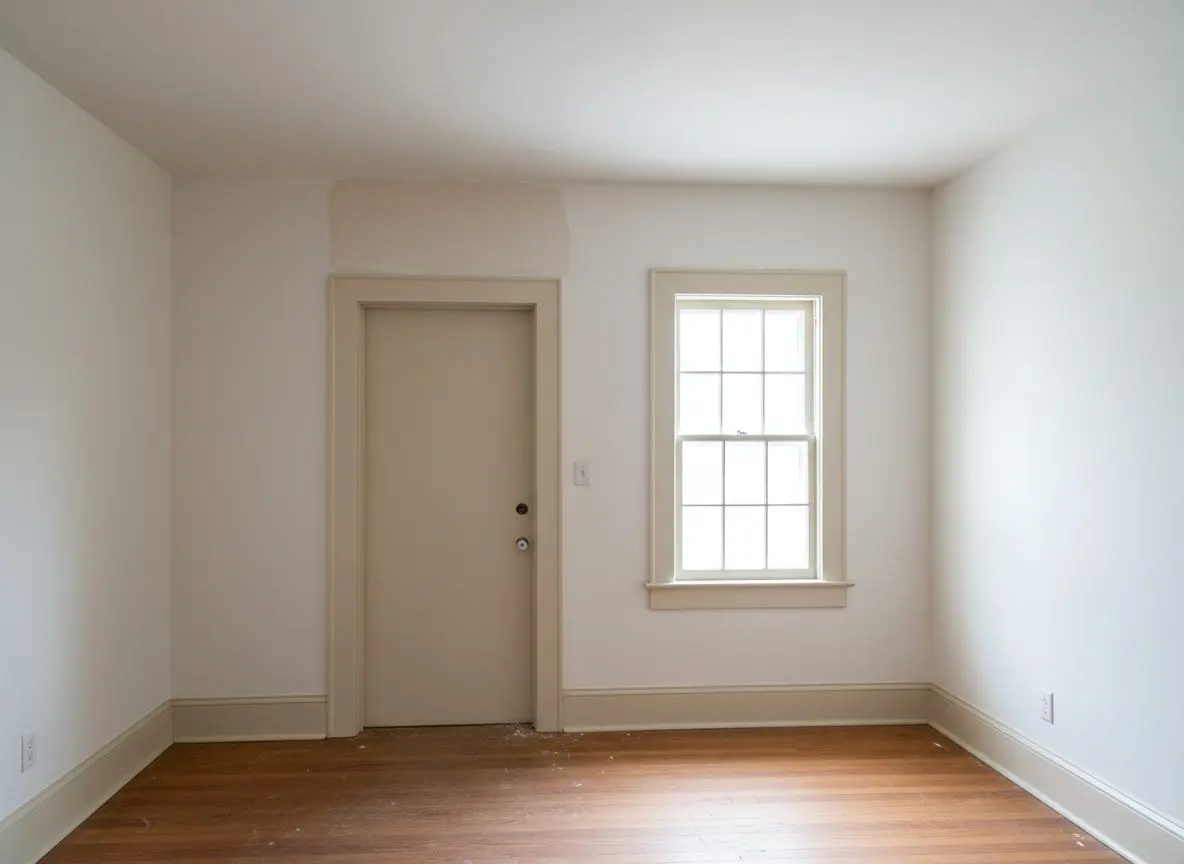 Settlement crack over a door head in Overbrook